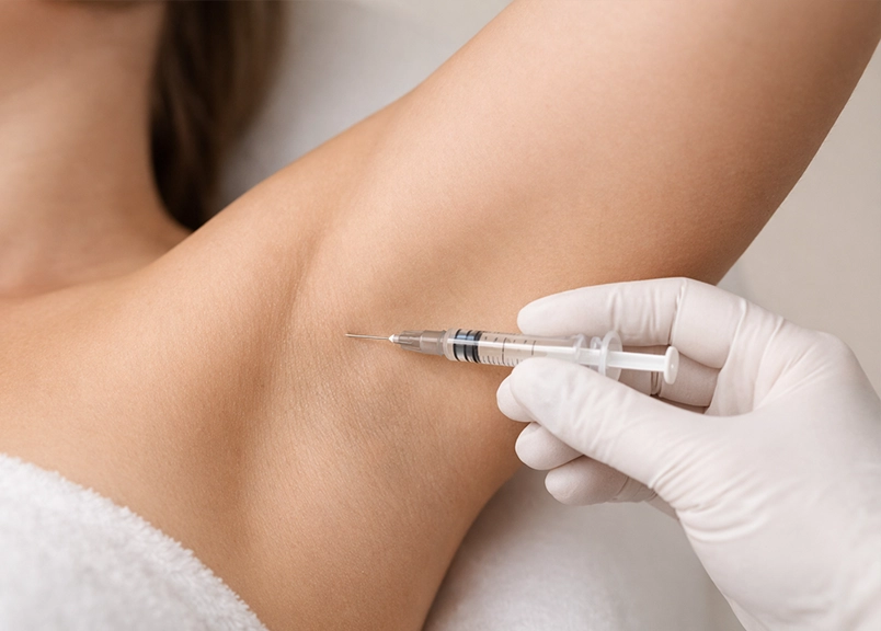 Коррекция гипергидроза